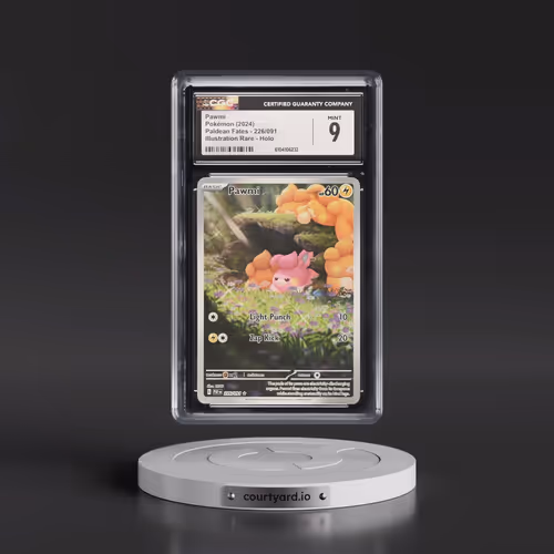2024 Paldean Fates - PAF EN #226/091 Pawmi - Illustration Rare Holo (CGC 9 MINT)