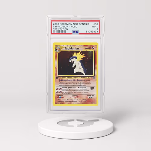 2000 Neo Genesis #18 Typhlosion - 1st Edition Holo (PSA 9 MINT)