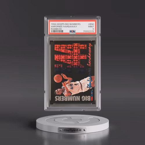 1994 Hoops Big Numbers #BN8 Anfernee Hardaway - Rainbow (PSA 9 MINT)