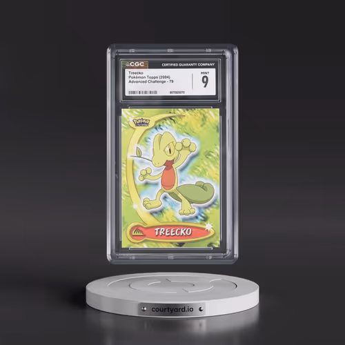 2004 Advanced Challenge #79 Treecko (CGC 9 MINT)