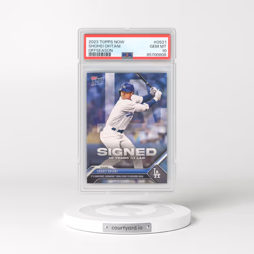 2023 Topps Now Offseason #OS21 Shohei Ohtani (PSA 10 GEM MINT)