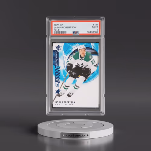2020-2021 SP #111 Jason Robertson - Blue (PSA 9 MINT)