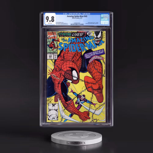 Amazing Spider-Man #345 CGC 9.8 White Pages (Marvel Comics, 3/91) - Universal