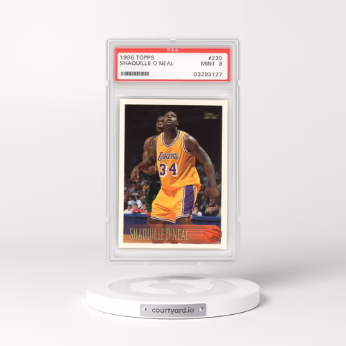 1996 Topps #220 Shaquille O'Neal (PSA 9 MINT)