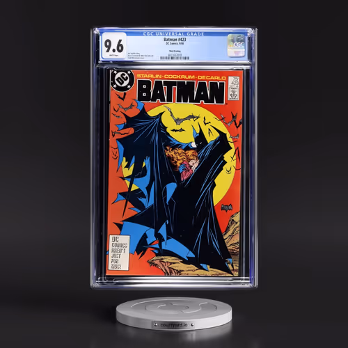Batman #423 CGC 9.6 White Pages (DC Comics, 9/88) - Universal Third Printing