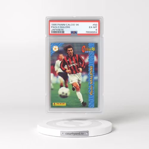 1995 Panini Calcio #50 Paolo Maldini Japanese