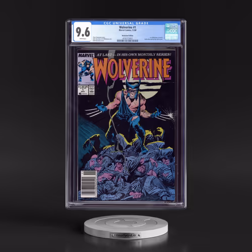 Wolverine #1 CGC 9.6 White Pages (Marvel Comics, 11/88) - Newsstand Edition