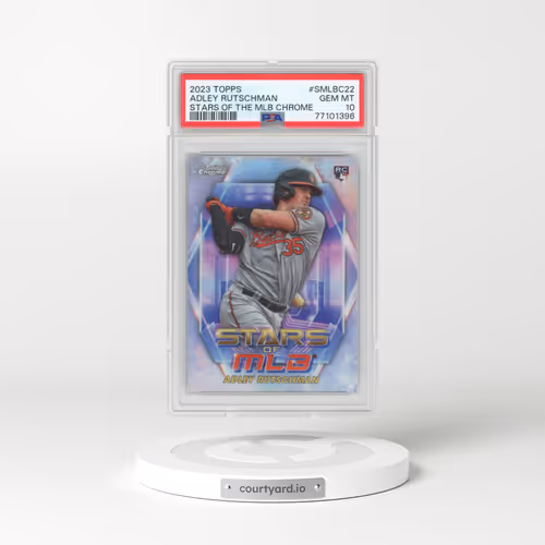 2023 Topps Stars of the MLB Chrome #SMLBC22 Adley Rutschman (PSA 10 GEM MINT)