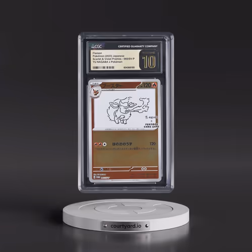 2022 Scarlet & Violet Promos #065/SV-P Flareon - Reverse Holo YU NAGABA x Pokémon () (CGC 10 PRISTIN