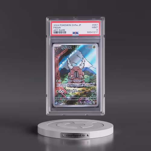 2024 Pokémon Sv5a-Crimson Haze #067 Pinsir - Art Rare (PSA 9 MINT)
