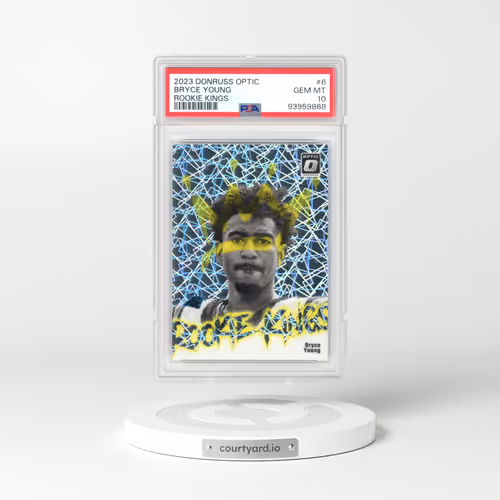 2023 Panini Donruss Optic Rookie Kings #6 Bryce Young (PSA 10 GEM MINT)