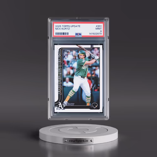 2025 Topps Update #201 Nick Kurtz (PSA 9 MINT)