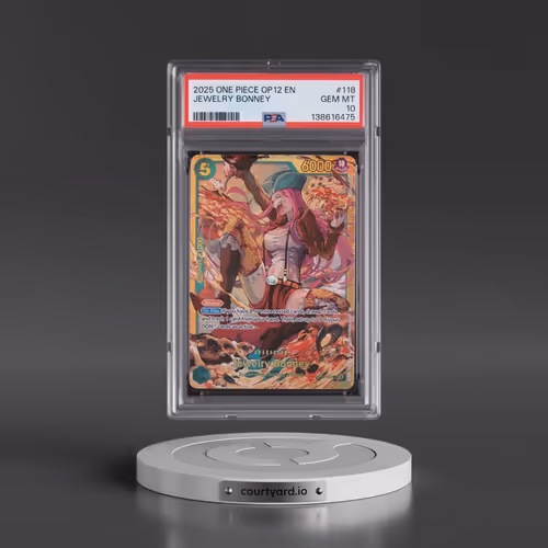 2025 One Piece OP12-Legacy of the Master #118 Jewelry Bonney (PSA 10 GEM MINT)