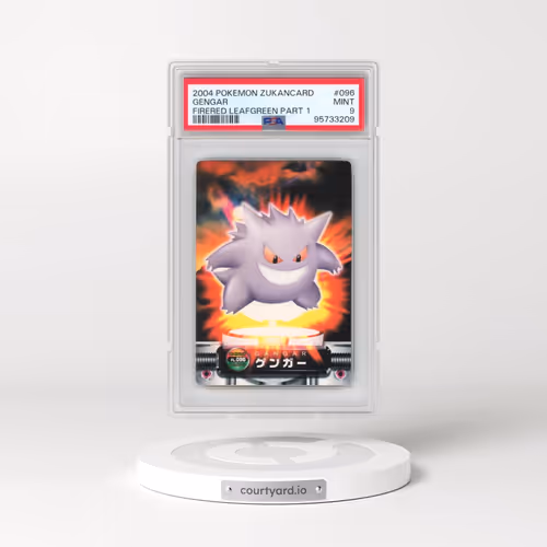2004 Carddass Pokémon Advanced Generation Zukan Card Firered Leafgreen #096 Gengar (PSA 9 MINT)