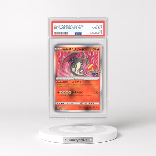 2022 Pokémon GO #011 Radiant Charizard - Holo (PSA 10 GEM MINT)