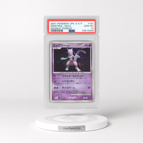 2007 Pokémon Diamond & Pearl Moonlit Pursuit #181 Mewtwo - Holo (PSA 10 GEM MINT)