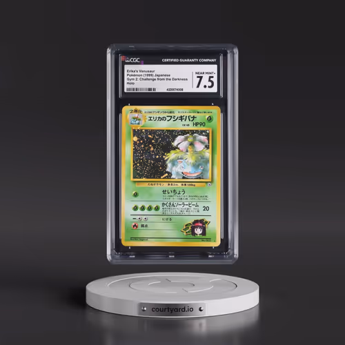 1999 Gym 2: Challenge from the Darkness Erika's Venusaur - Holo (CGC 7.5 NM+)