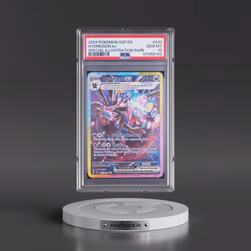 2024 Pokémon Ssp EN-Surging Sparks #240 Hydreigon EX - Holo Special Illustration Rare (PSA 10 GEM MI