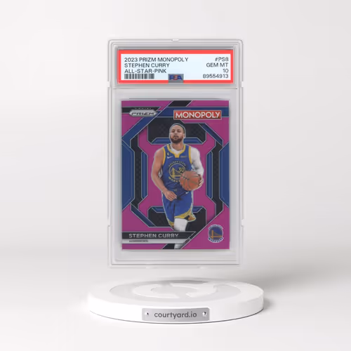 2023 Panini Prizm Monopoly All-Star #PS8 Stephen Curry - Pink (PSA 10 GEM MINT)