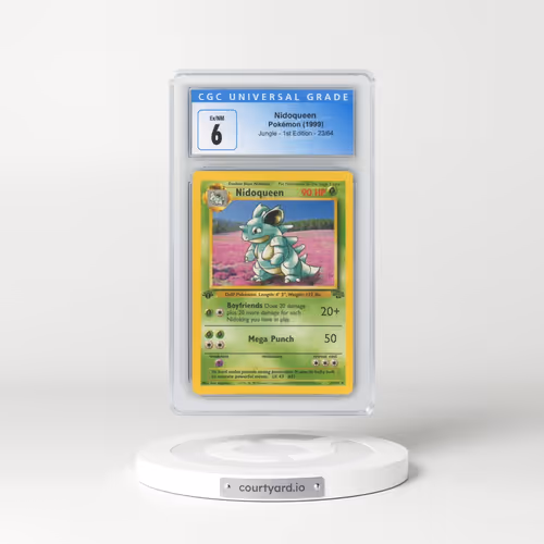 1999 Jungle #23/64 Nidoqueen - 1st Edition 1st Edition (CGC 6 EX-NM)