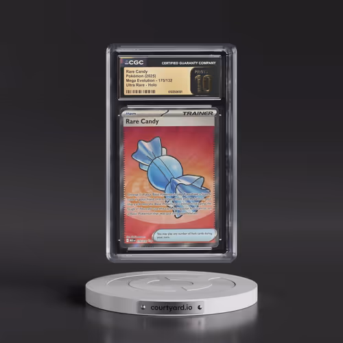 2025 Mega Evolution - MEG EN #175/132 Rare Candy - Ultra Rare Holo (CGC 10 PRISTINE)