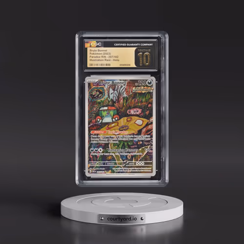 2023 Paradox Rift - PAR EN #207/182 Brute Bonnet - Illustration Rare Holo (CGC 10 PRISTINE)