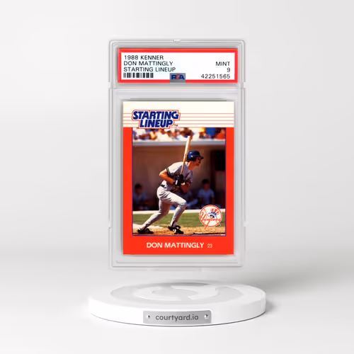 1988 Kenner Starting Lineup Don Mattingly (PSA 9 MINT)