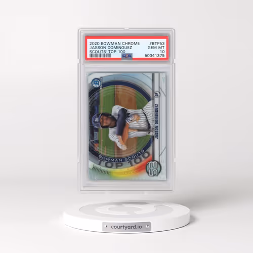 2020 Bowman Chrome Scouts' Top 100 #BTP53 Jasson Dominguez (PSA 10 GEM MINT)