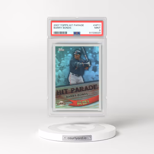 2007 Topps Hit Parade #HP11 Barry Bonds (PSA 9 MINT)