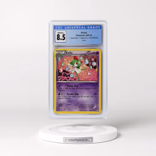 2013 Legendary Treasures #RC9/RC25 Kirlia - Radiant Collection Holo (CGC 8.5 NM-MT+)