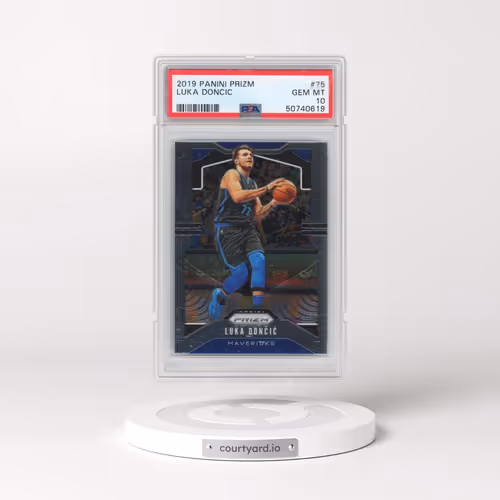 2019 Panini Prizm #75 Luka Doncic (PSA 10 GEM MINT)