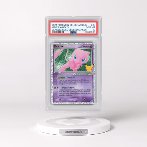 2021 Pokémon Celebrations Classic Collection #88 Mew EX - Holo Holo (PSA 10 GEM MINT)