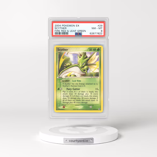 2004 EX FireRed & LeafGreen #29 Scyther (PSA 8 NM-MT)