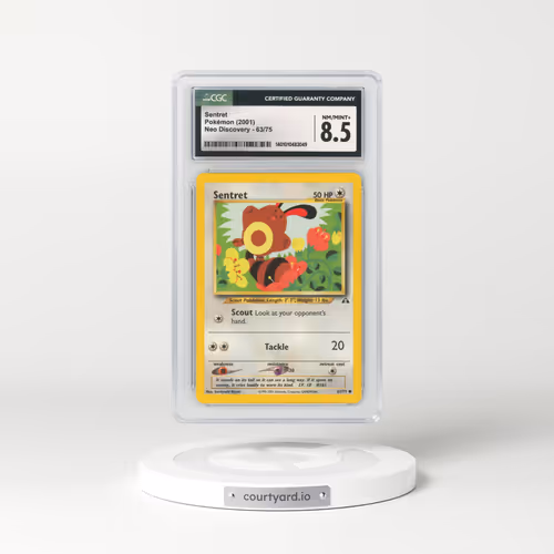 2001 Neo Discovery #63 Sentret (CGC 8.5 NM-MT+)