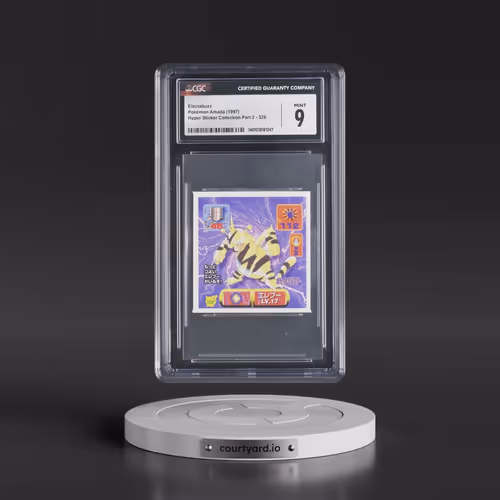 1997 Hyper Sticker Collection Part 2 (1997) #328 Electabuzz (CGC 9 MINT)