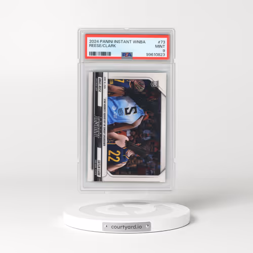 2024 Panini Instant WNBA #73 Angel Reese/Caitlin Clark (PSA 9 MINT)