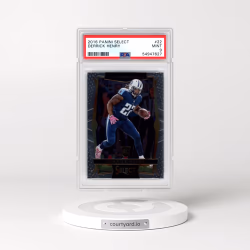 2016 Panini Select #22 Derrick Henry (PSA 9 MINT)