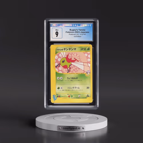 2001 Pokémon VS #012/141 Bugsy's Yanma - 1st Edition (CGC 9 MINT)