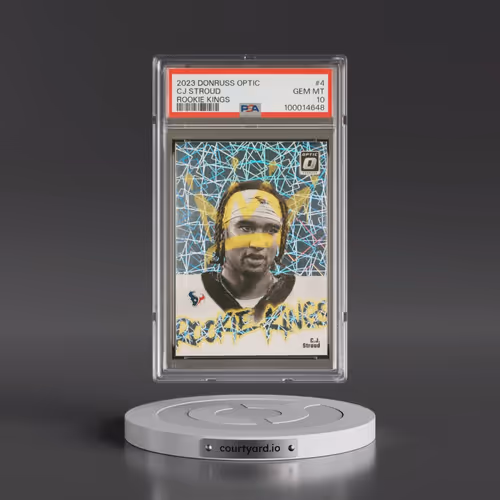 2023 Panini Donruss Optic Rookie Kings #4 CJ Stroud (PSA 10 GEM MINT)