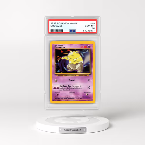 1999 Pokémon Game #49 Drowzee (PSA 10 GEM MINT)