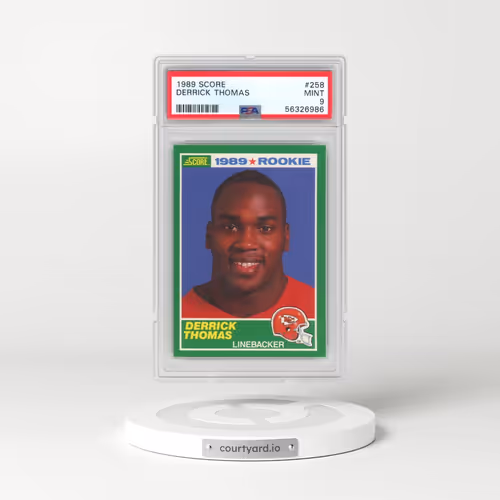 1989 Score #258 Derrick Thomas (PSA 9 MINT)