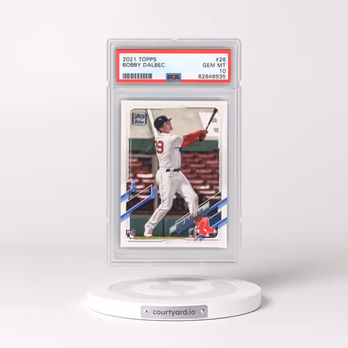 2021 Topps #26 Bobby Dalbec (PSA 10 GEM MINT)