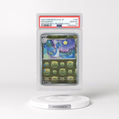 2023 Pokémon Sv2a-Pokemon 151 #148 Dragonair - Reverse Holo Master Ball (PSA 10 GEM MINT)