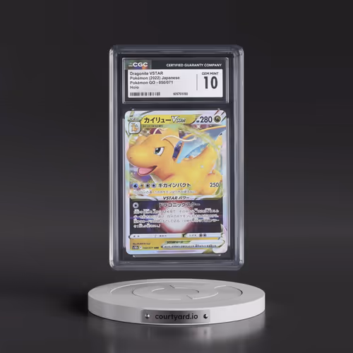 2022 Pokémon GO #050/071 Dragonite VSTAR - Holo (CGC 10 GEM MINT)
