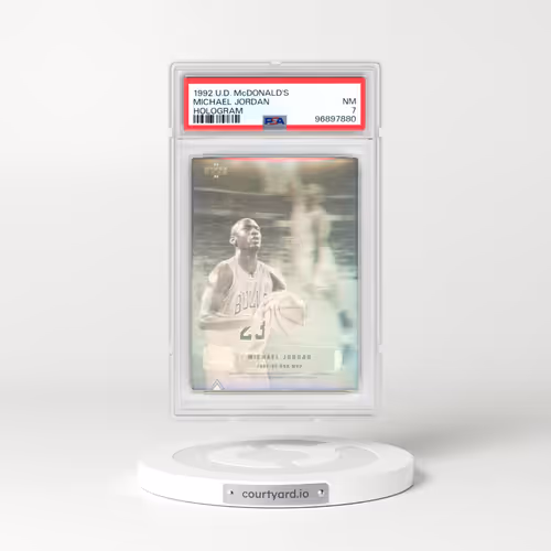 1992 Upper Deck McDonald's Michael Jordan - Hologram (PSA 7 NM)
