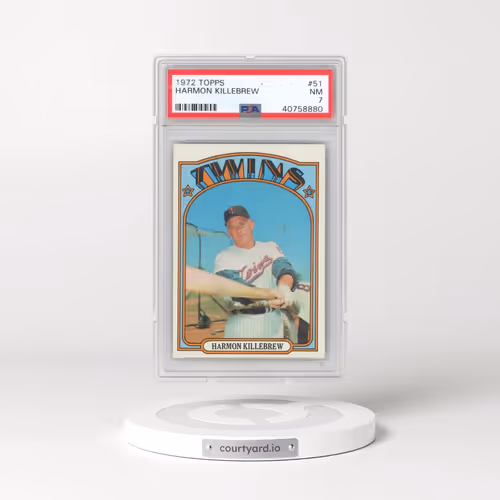 1972 Topps #51 Harmon Killebrew (PSA 7 NM)