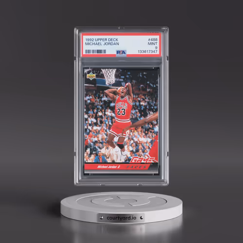 1992 Upper Deck #488 Michael Jordan (PSA 9 MINT)