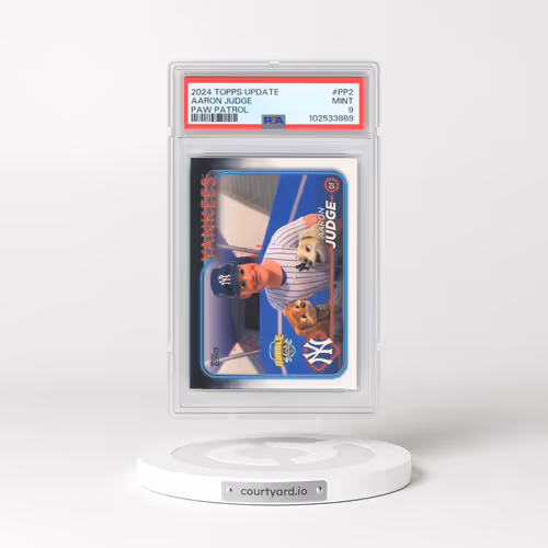 2024 Topps Update Paw Patrol #PP2 Aaron Judge (PSA 9 MINT)