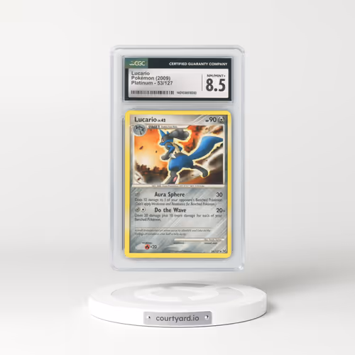 2009 Platinum #53/127 Lucario (CGC 8.5 NM-MT+)