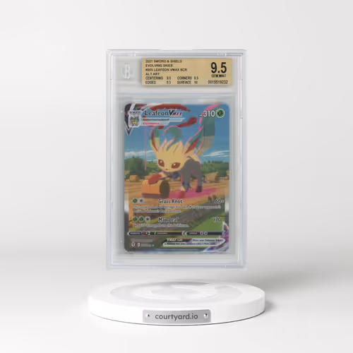 2021 Evolving Skies #205 Leafeon VMAX - Holo Secret (BGS 9.5 GEM MINT)